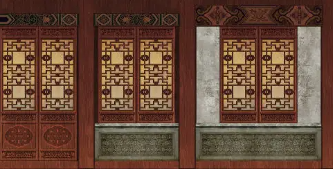东城隔扇槛窗的基本构造和饰件